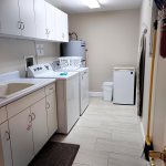Laundry Room With Fullsize Washer And Dryer